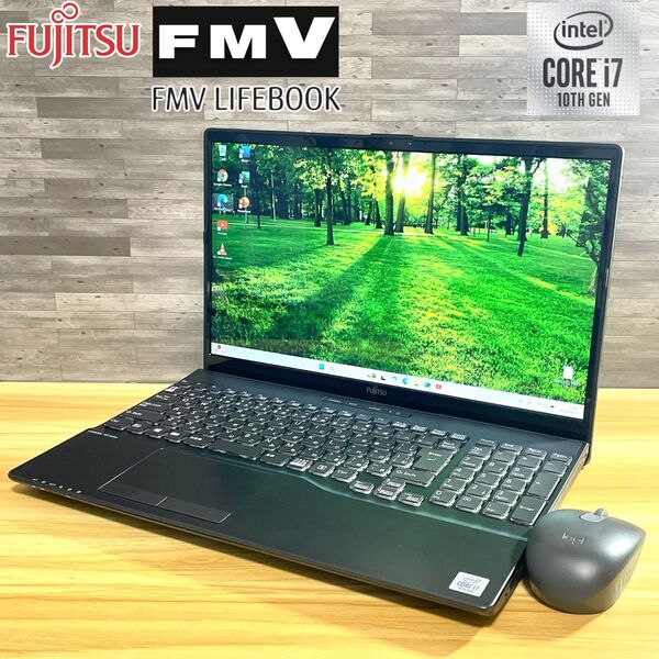 富士通 LIFEBOOK/第10世代corei7/SSD1TB/メモリ16GB
