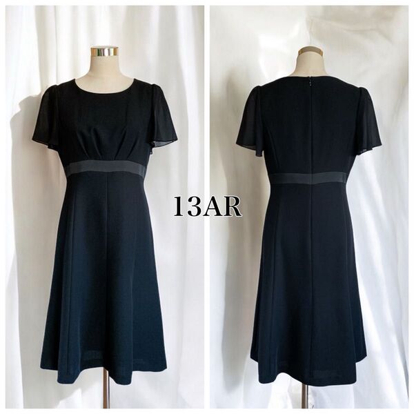 Alama ブラックフォーマル ワンピース 13AR 礼服 喪服 冠婚葬祭