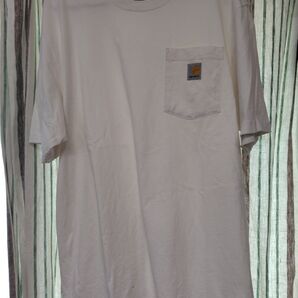 Carhartt ポケットTシャツ ホワイト Lサイズ