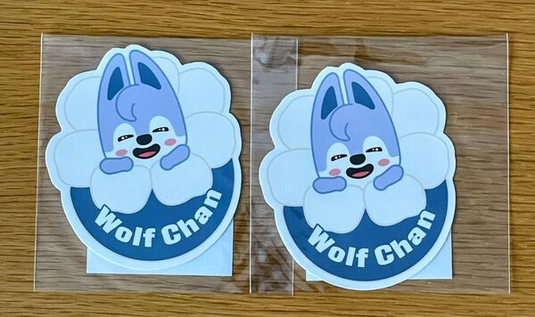 SKZOO POPUP STORE 2025 オンラインくじ ステッカー Wolf Chan ウルフチャン