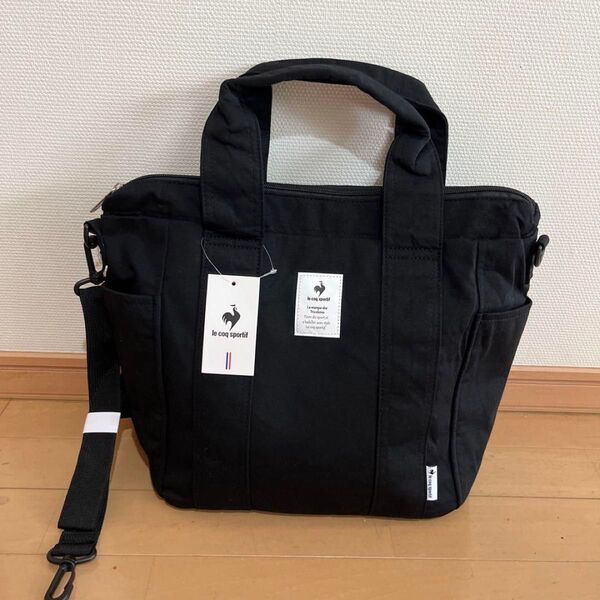 新品未使用 ルコック トートバッグ 2wayショルダー 男女兼用