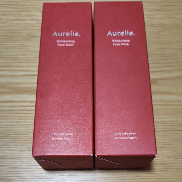 オレリー Aurelie モイストフェイス ウォッシュ 洗顔料2つ