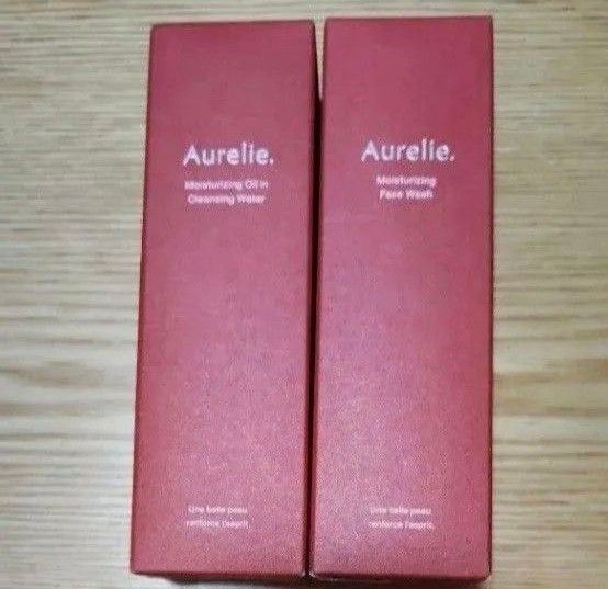 Aurelie オレリー モイストフェイス ウォッシュ &モイストオイルイン クレンジングウォーター