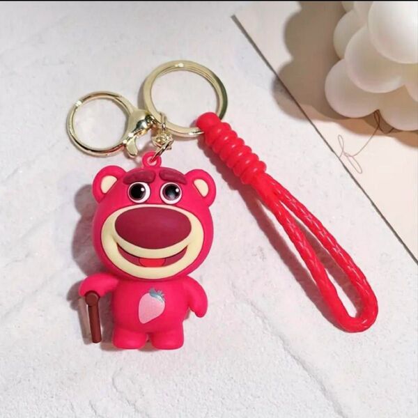 トイストーリー ピクサー ディズニー ロッツォ キーホルダー ラバー