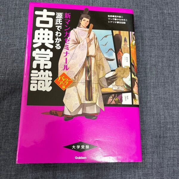 「源氏」でわかる古典常識 (新マンガゼミナール) (パワーアップ版) 富井健二/監修 かなゆきこ/マンガ 吉田順/シナリオ