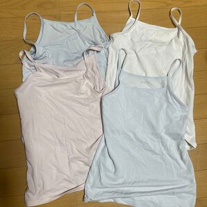 AIRism キャミソール 4枚セット 130cmまとめ売り 二重