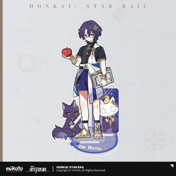 崩壊スターレイル ちびネコシリーズ Dr.レイシオアクリルスタンド