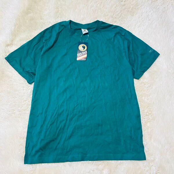 新品タグ付き T&C Surf Designs 半袖Tシャツ グリーンバッグロゴ