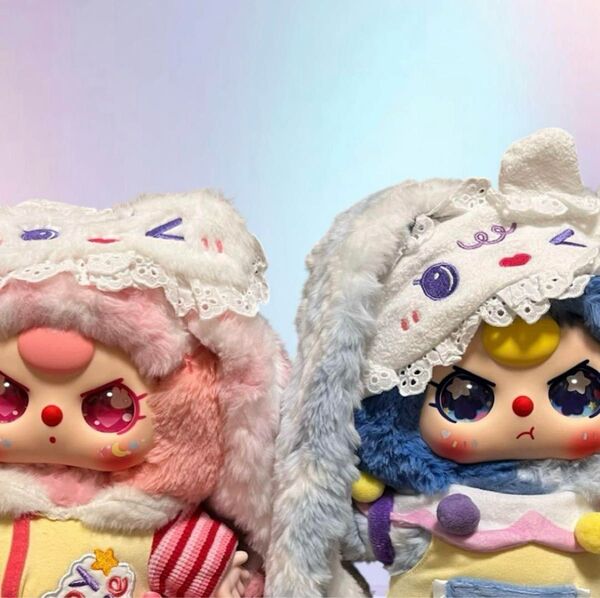babythree 400% おやすみシリーズ ぬいぐるみ 35cm 2体セット ベイビースリー ミア MIA
