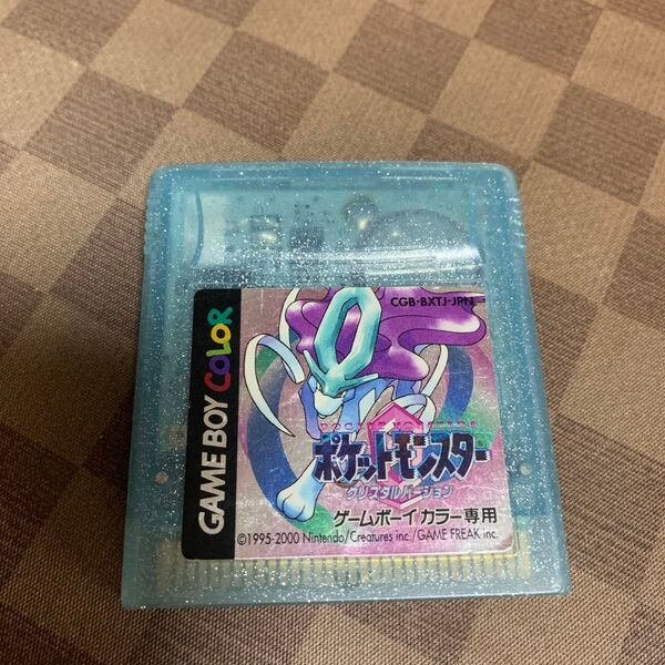 ポケットモンスター クリスタルバージョン ゲームボーイカラー GBC
