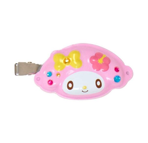 新品 サンリオキャラクターズ シークレット前髪クリップ(キャラ盛り夏まつり!) マイメロディ マイメロ