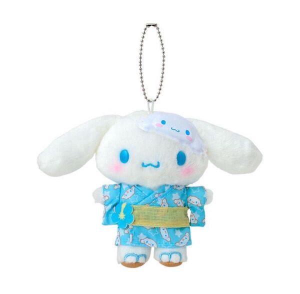 新品未開封 サンリオ キャラ盛り夏祭り ポムポシナモロール マスコット シナモン