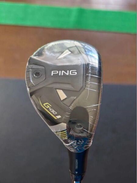 ◇新品◇PING ピン◇G430◇ハイブリッド◇4U 22度◇PING TOUR 2.0 CHROME85 ◇S