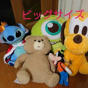 ディズニーキャラ ビッグサイズぬいぐるみ まとめ売り