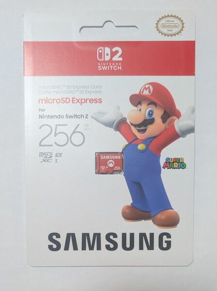 サムスン Samsung microSD Express Card 256GB for Nintendo Switch 2