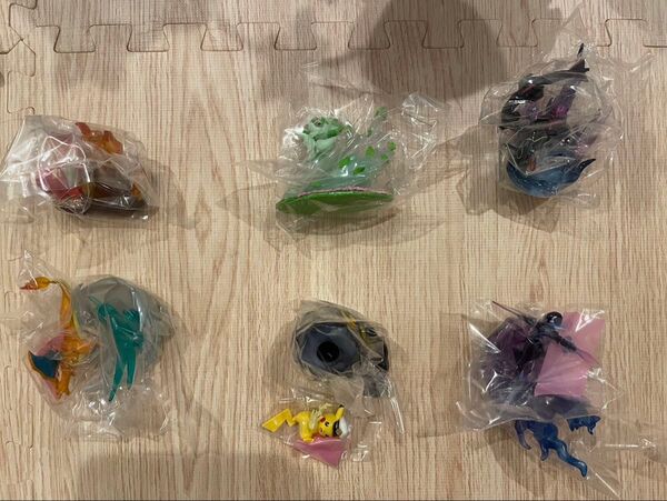 ポケモン バトルオンデスク 全6種類セット コンプリートセット レックウザ ピカチュウ リザードン