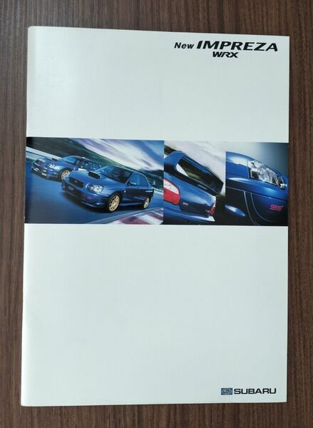 SUBARU 新型インプレッサWRX カタログ 涙目GDB.GDA.GGA