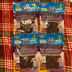 ペティオ 素材そのまま 紫さつまいも 細切りタイプ 140g 4袋