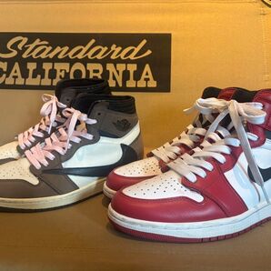JORDAN1 シカゴ トラヴィススコット 2足セット NIKE エアジョーダン1