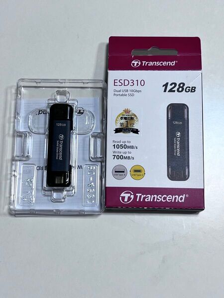 極美品 Transcend ESD310 128GB usbメモリー