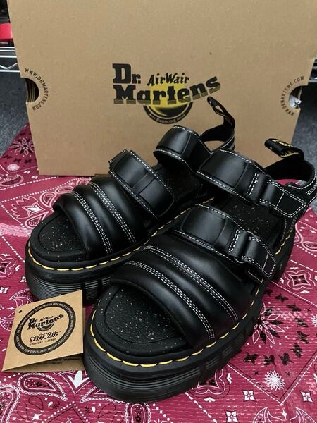 新品 Dr.Martens ドクターマーチン QUAD NEOTERIC RICKI 3 ストラップ サンダル 27763001