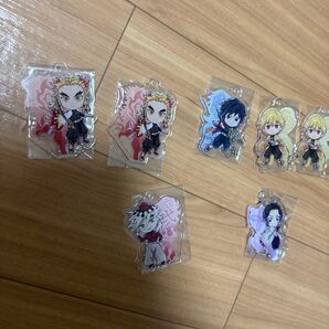 鬼滅の刃 アクリルキーホルダー 6個セット まとめ売り