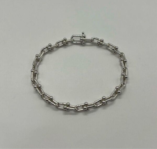 ティファニー TIFFANY ハードウェア スモールリンク ブレスレット SV