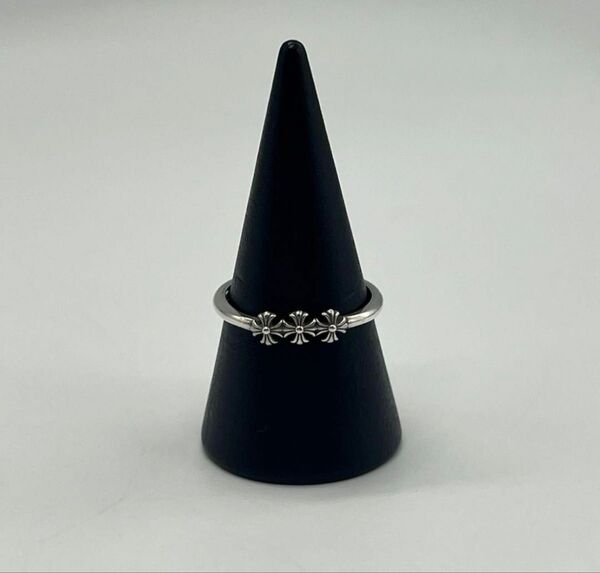クロムハーツ CHROME HEARTS バブルガム 3CHプラスリング 14号 アクセサリー シルバー リング 指輪