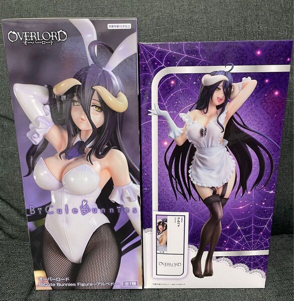 オーバーロード BiCute Bunnies Figure アルベド バニーガール & 1/7スケール フィギュア elcoco