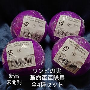 オンライン限定 ワンピの実 革命軍軍隊長 全4種セット (①ベロ・ベティ②カラス③モーリー ④リンドバーグ)シュリンク新品未開封
