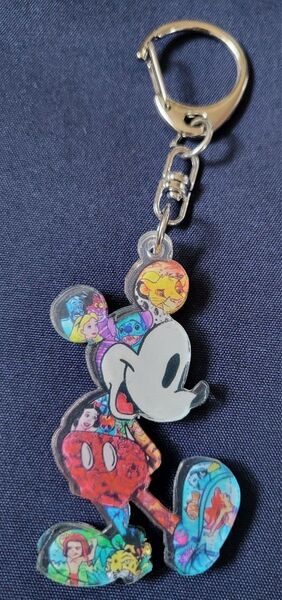 ディズニーミッキーマウス アクリルキーホルダー新品未使用 即日発送