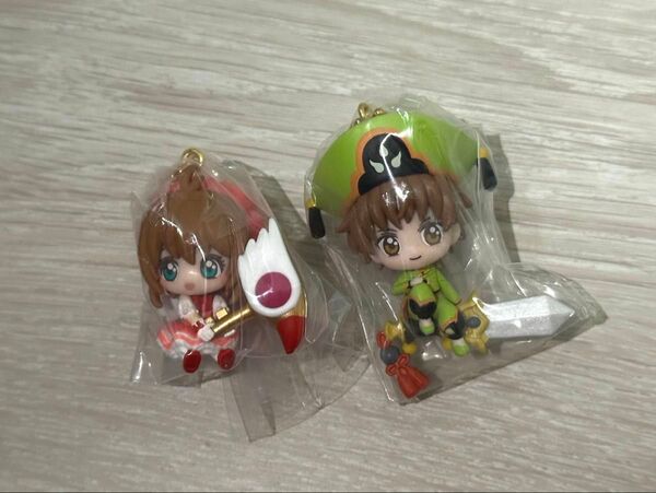 カードキャプターさくら アイテム&マスコットツインチャーム さくらA&小狼セット