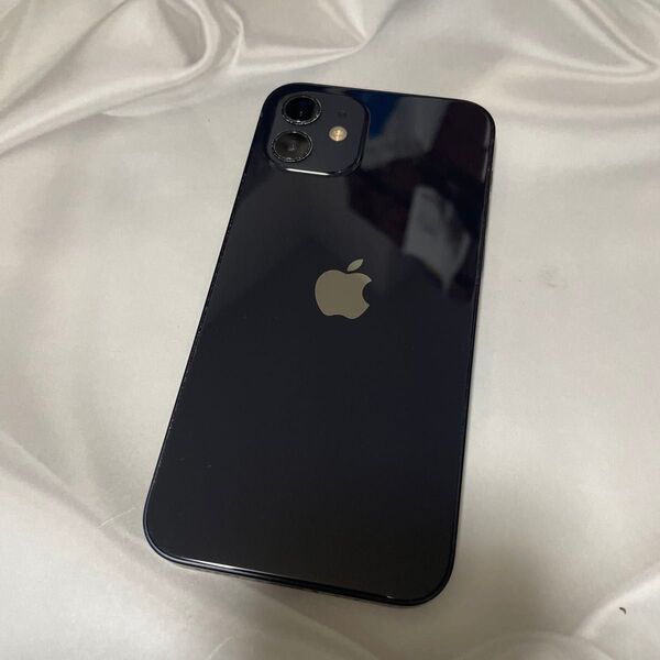管理No.058295 【バッテリー100%】iPhone12 128GB ブラック SIMフリー 残債・利用制限なし