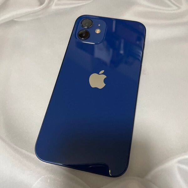 管理No.734395【バッテリー100%】iPhone12 128GB ブルー SIMフリー 残債・利用制限なし