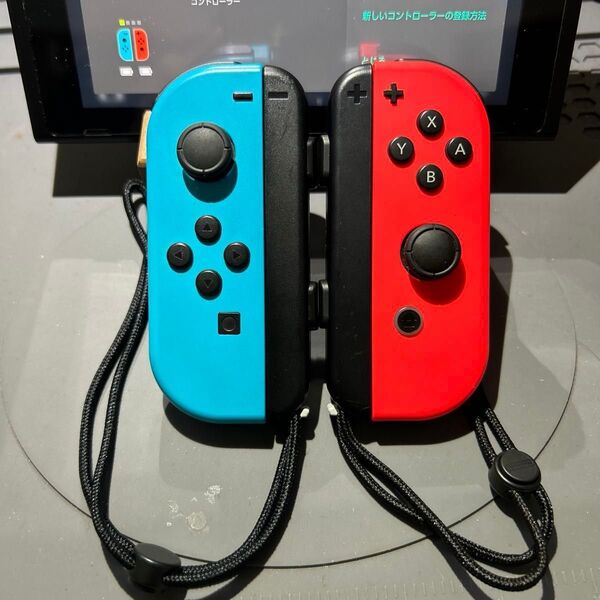 Nintendo Switch Joy-Con ニンテンドー スイッチ ジョイコン正常動作品 ストラップ付き