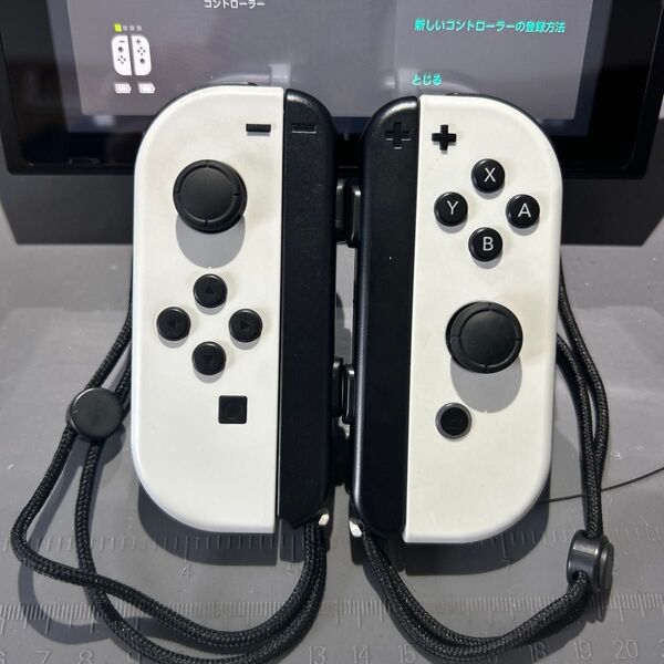 【夏休み特価即購入OK】Nintendo Switch Joy-Con(純正・動作良好&メンテ済)人気色のホワイト