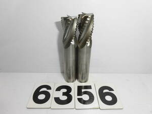 6356 Φ18 2本セット 大径 ハイス ラフィング エンドミル 美品 OSG