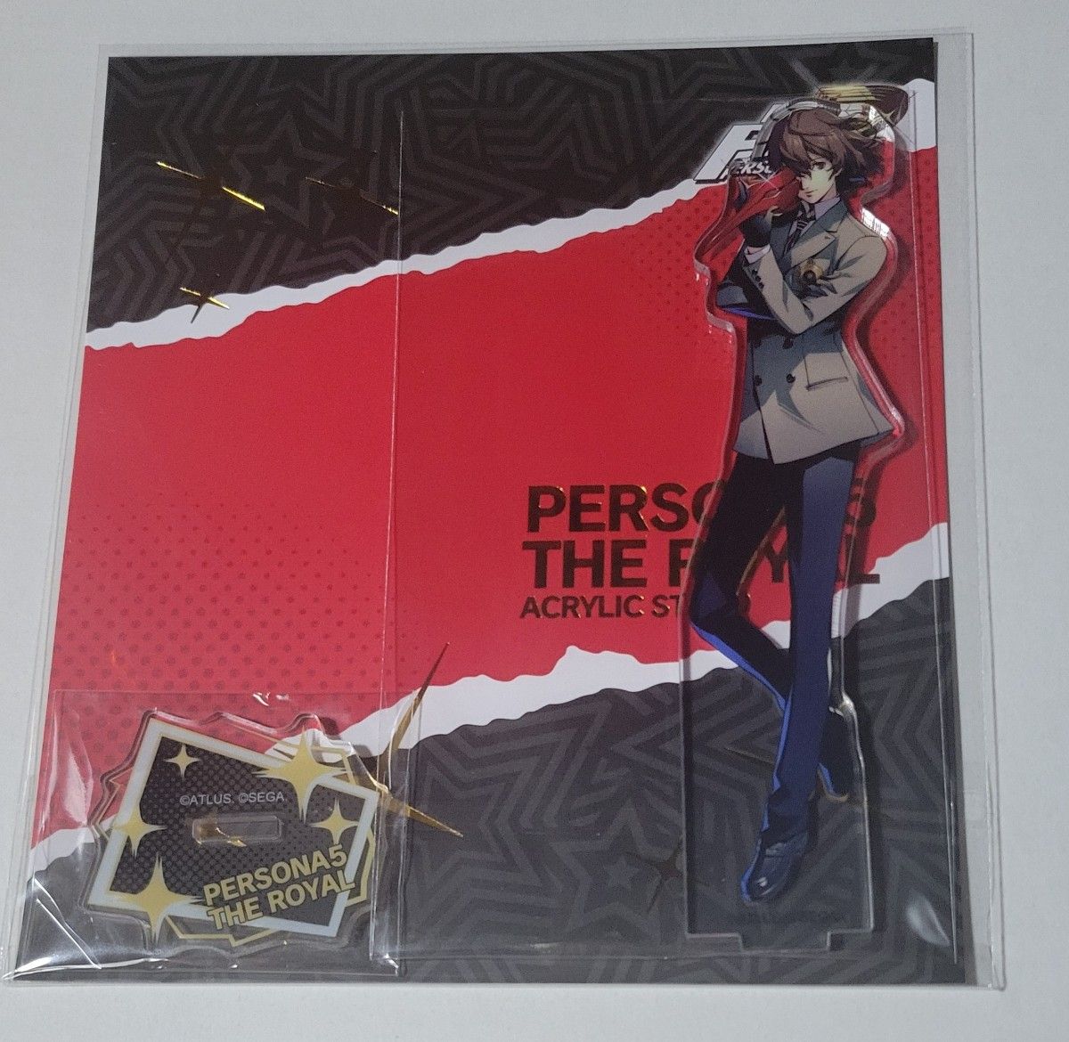 ペルソナ5 主人公 雨宮蓮 アクリルスタンド アニマックスカフェ ペルソナ5 ロイヤル アクリルスタンド PERSONA5 主人公 雨宮蓮