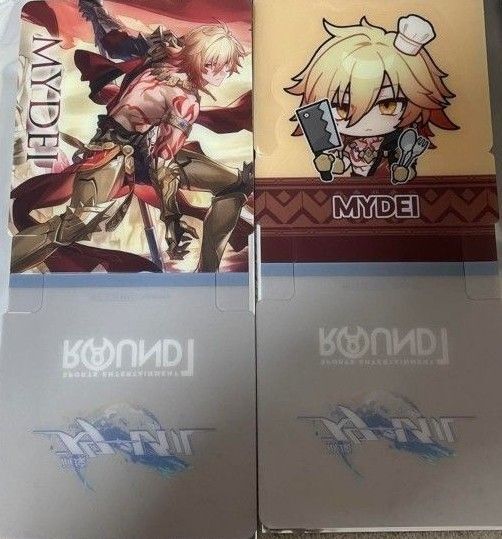 崩壊スターレイル ラウンドワン ROUND1 スタンディコースター モーディス セット 等身 デフォルメ