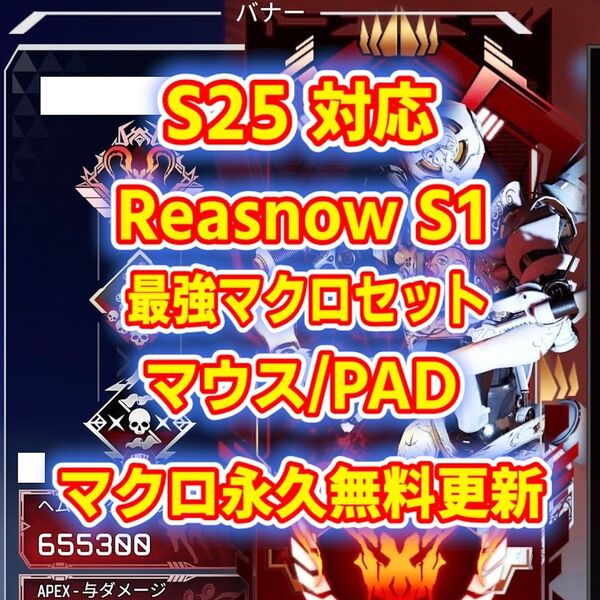 【限定セール】Apex シーズン25 PAD/マウス対応【reasnows1】