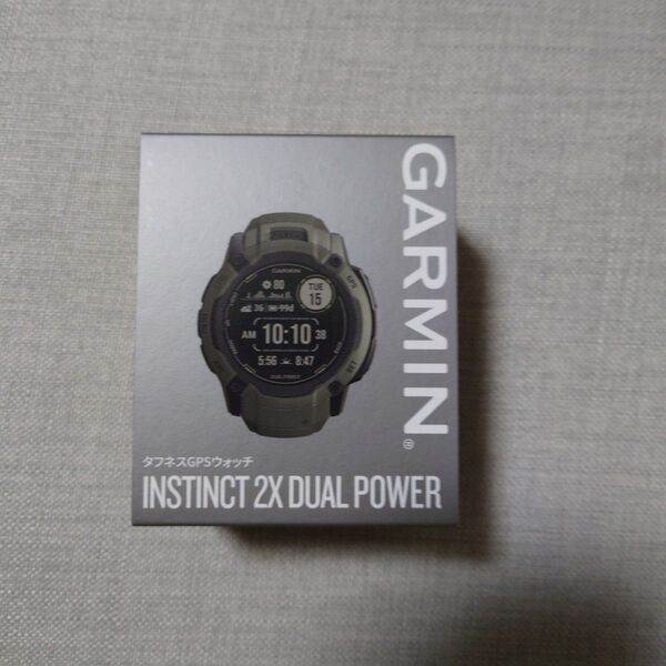 Garmin Instinct 2X Dual Power GPSウォッチ