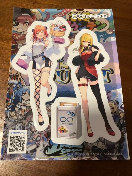 ホロライブ holoindie シール hololive 一条莉々華 カエラ・コヴァルスキア ステッカー