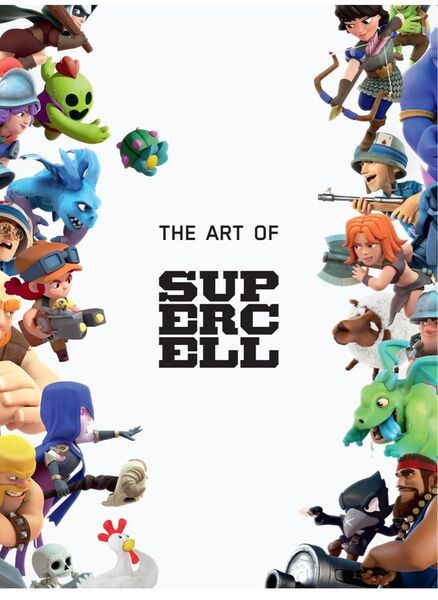 THE ART OF SUPERCELL スーパーセルのアートブック 設定資料集 画集