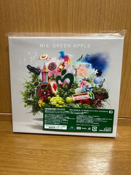 新品同様 10 初回限定盤★Mrs.GREEN APPLE★CD+DVD★SPECIAL CODE有り★枚数限定ステッカー付き