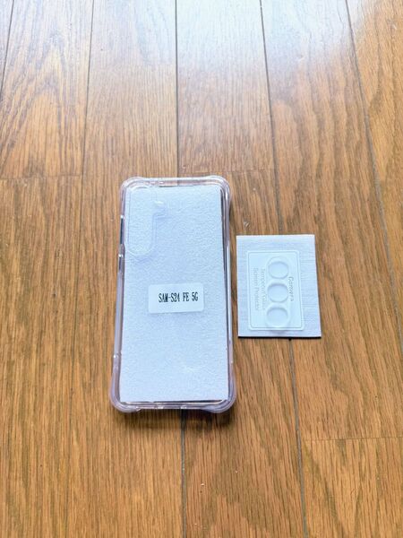 GALAXY S24 FE 5G 専用ソフトケース + カメラガラスフィルム