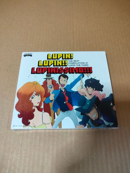 「ルパン三世 LUPIN! LUPIN!! LUPINISSIMO!!! ベストコンピレーション」中古CD+DVD セル盤