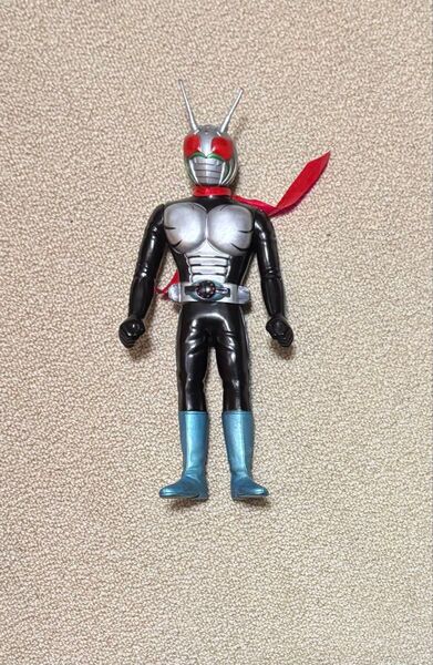 ソフビ ポピー 仮面ライダー スーパー1 フィギュア BANDAI 当時物 レトロ ブルマァク マルサン