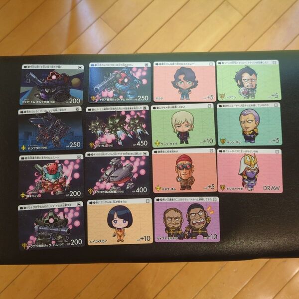 カードダス ガンダム セレクション Vol.3 ジークアクス 15枚セット②