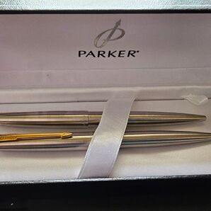 PARKER ペン&シャープペンセット シルバー系