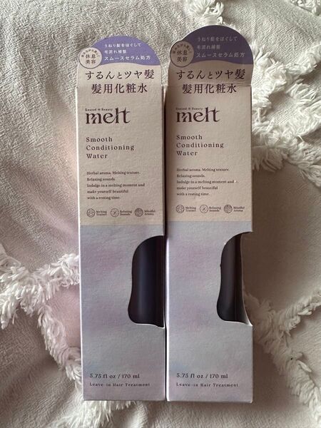 melt メルト スムース コンディショニングウォーター 2本セット 花王